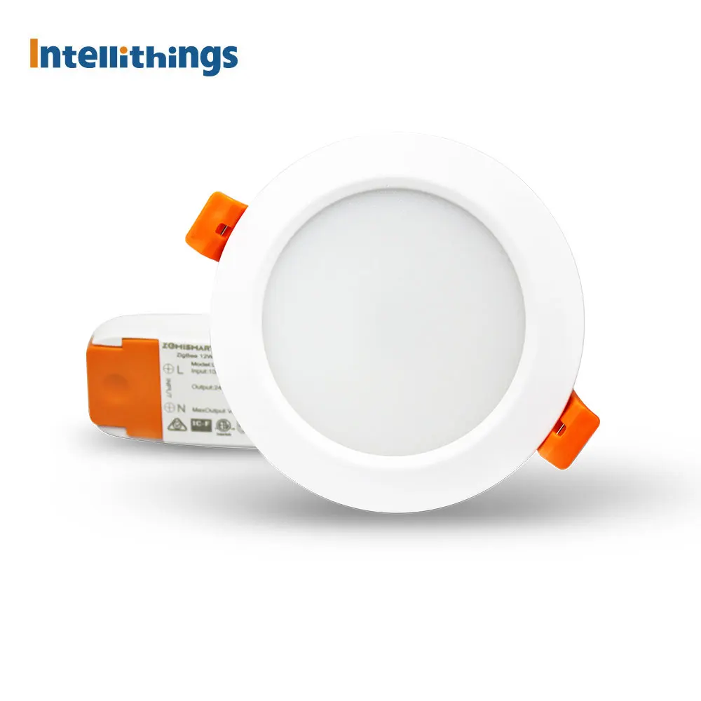 Zemismart 12 Вт ZigBee вниз светильник Смарт RGBW светодиодный встраиваемый потолочный