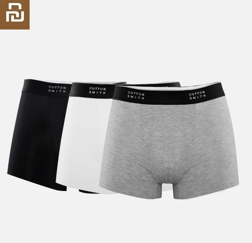 Youpin New Men Boxer Briefs 3pcs High elasticity soft No trace Silky Male Four corners shorts COTTONSMITH underpants knickers
Youpin New Men Boxer Briefs 3pcs High elasticity soft No trace Silky Male Four corners shorts COTTONSMITH underpants knickers