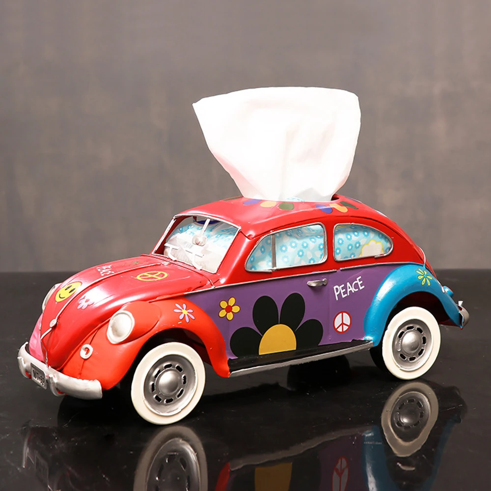 Американский ретро-ящик для салфеток, креативные декоративные украшения в виде мультяшной машинки для ресторана, отеля, дома, гостиной
Американский ретро-ящик для салфеток, креативные декоративные украшения в виде мультяшной машинки для ресторана, отеля, дома, гостиной