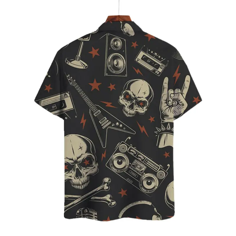 Mens Summer Short Sleeve Skull Digital Printed T Shirts Casual Holoday Shirt Tee Japanese Fashion Men Shirts 2021
Mens Summer Short Sleeve Skull Digital Printed T Shirts Casual Holoday Shirt Tee Japanese Fashion Men Shirts 2021