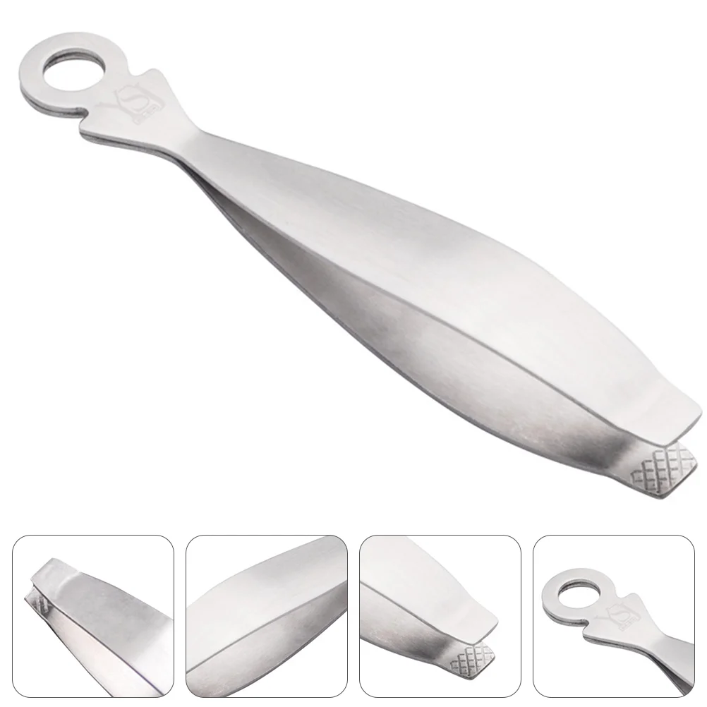 1pc Fish Bone Tweezers Stainless Steel Flat Tweezers Pliers Chicken Hair Remover
1pc Fish Bone Tweezers Stainless Steel Flat Tweezers Pliers Chicken Hair Remover