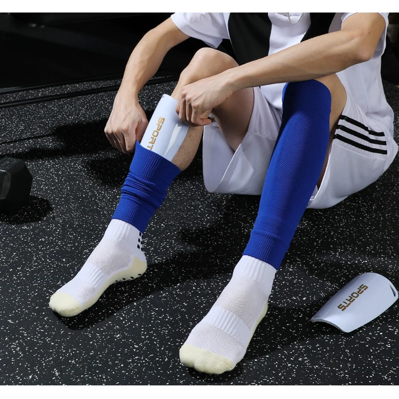 Summer Men Running Cotton and Rubber Socks Anti-Slip Breathable Football Socks High Quality Men ZA Men Women Football Leg socks
Summer Men Running Cotton and Rubber Socks Anti-Slip Breathable Football Socks High Quality Men ZA Men Women Football Leg socks