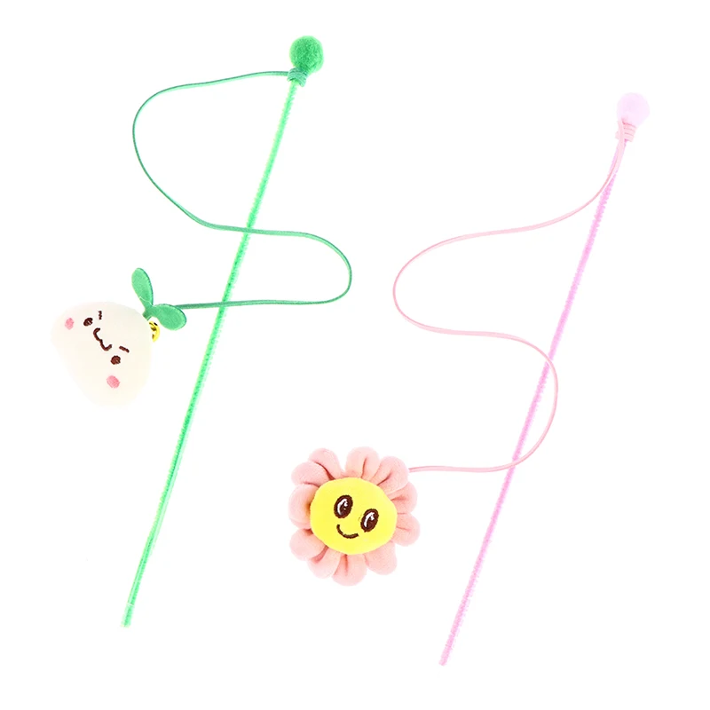 Cat Cartoon Plush Bell Funny Cat Stick Sun Flower Bean Sprout Pet Interactive Vocal Pet Toy Cat Accessories
Cat Cartoon Plush Bell Funny Cat Stick Sun Flower Bean Sprout Pet Interactive Vocal Pet Toy Cat Accessories