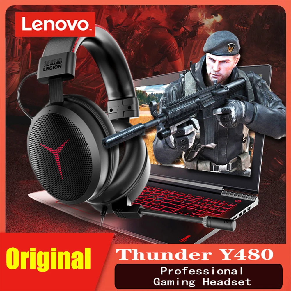 Игровая гарнитура Lenovo, проводная USB-гарнитура с вибрацией 7,1, объемный звук, со съемным микрофоном, профессиональные наушники для игр
Игровая гарнитура Lenovo, проводная USB-гарнитура с вибрацией 7,1, объемный звук, со съемным микрофоном, профессиональные наушники для игр