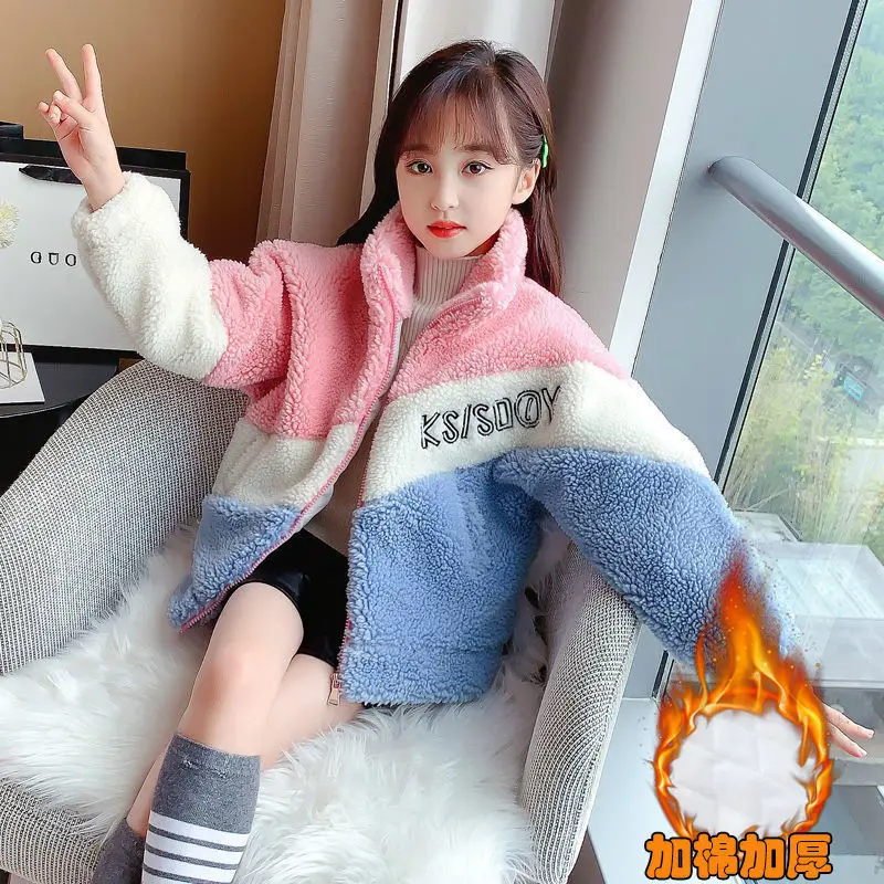 Girls Autumn And winter Thick Coat 2021New Korean Style Cotton Western Style Middle School Student Hair Clothes Fashion
Girls Autumn And winter Thick Coat 2021New Korean Style Cotton Western Style Middle School Student Hair Clothes Fashion