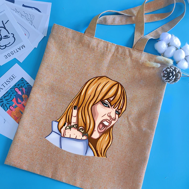 Сумки для покупок с логотипом Maneskin, женские холщовые сумки-тоуты с принтом, роскошная дизайнерская сумка, складные многоразовые сумки через...
Сумки для покупок с логотипом Maneskin, женские холщовые сумки-тоуты с принтом, роскошная дизайнерская сумка, складные многоразовые сумки через...