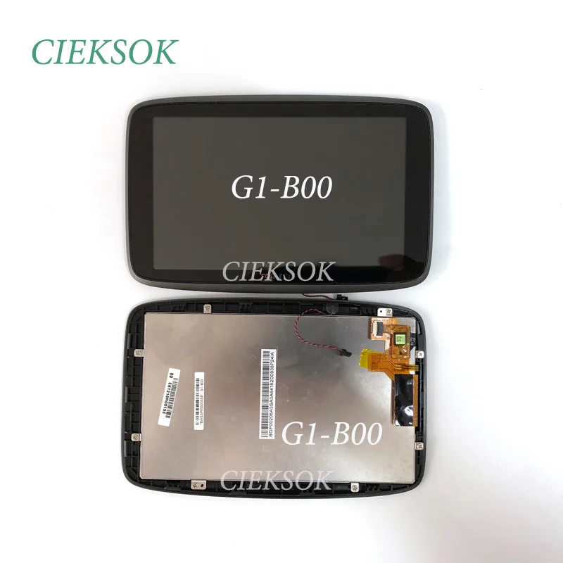 ЖК-экран с сенсорным дигитайзером и рамкой для TOMTOM GO 6200 ЖК-G1-B00 G0-B00 измеритель