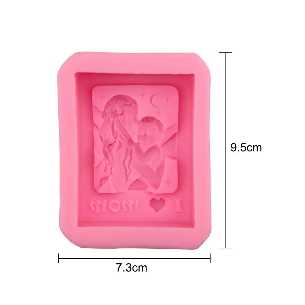 1 Pc Silicone Soap Mold Mother's Day Cake Decoration Tool Handmade Chocolate Baking Mold 3D DIY Soap Molds For Soap Making
1 Pc Silicone Soap Mold Mother's Day Cake Decoration Tool Handmade Chocolate Baking Mold 3D DIY Soap Molds For Soap Making