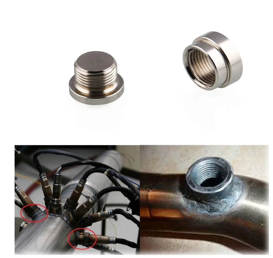 O2 Oxygen Sensor Stepped Weld Bungs (5 Bungs/5 Plugs) M18 x 1.5
O2 Oxygen Sensor Stepped Weld Bungs (5 Bungs/5 Plugs) M18 x 1.5