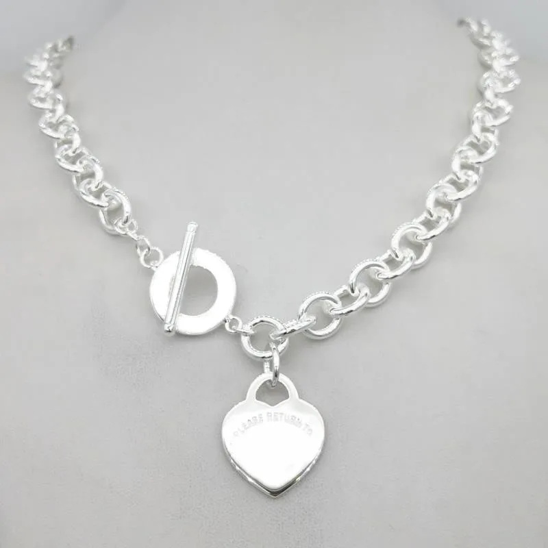 Sterling silver 925 classic fashion silver heart tag pendant ladies necklace jewelry holiday gift
Sterling silver 925 classic fashion silver heart tag pendant ladies necklace jewelry holiday gift