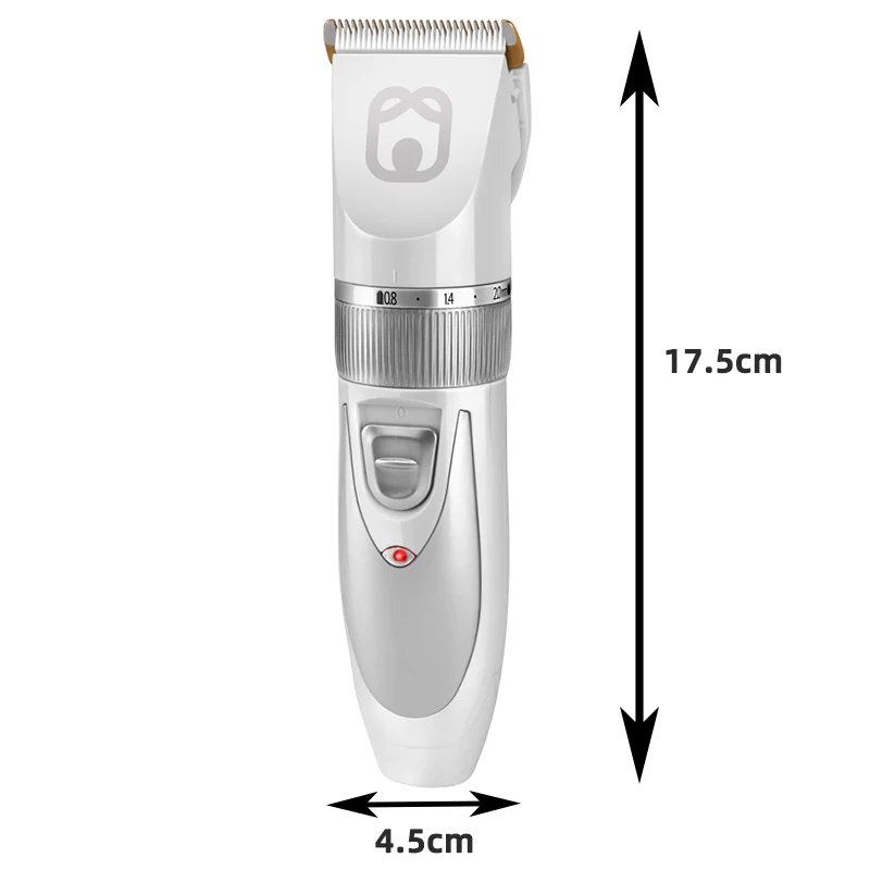 SUPREPET Electrical Pet Shaver For Puppy Grooming Clippers Dog Cat Low-noise Haircut USB Rechargeable Professional Hair Clipper
SUPREPET Electrical Pet Shaver For Puppy Grooming Clippers Dog Cat Low-noise Haircut USB Rechargeable Professional Hair Clipper