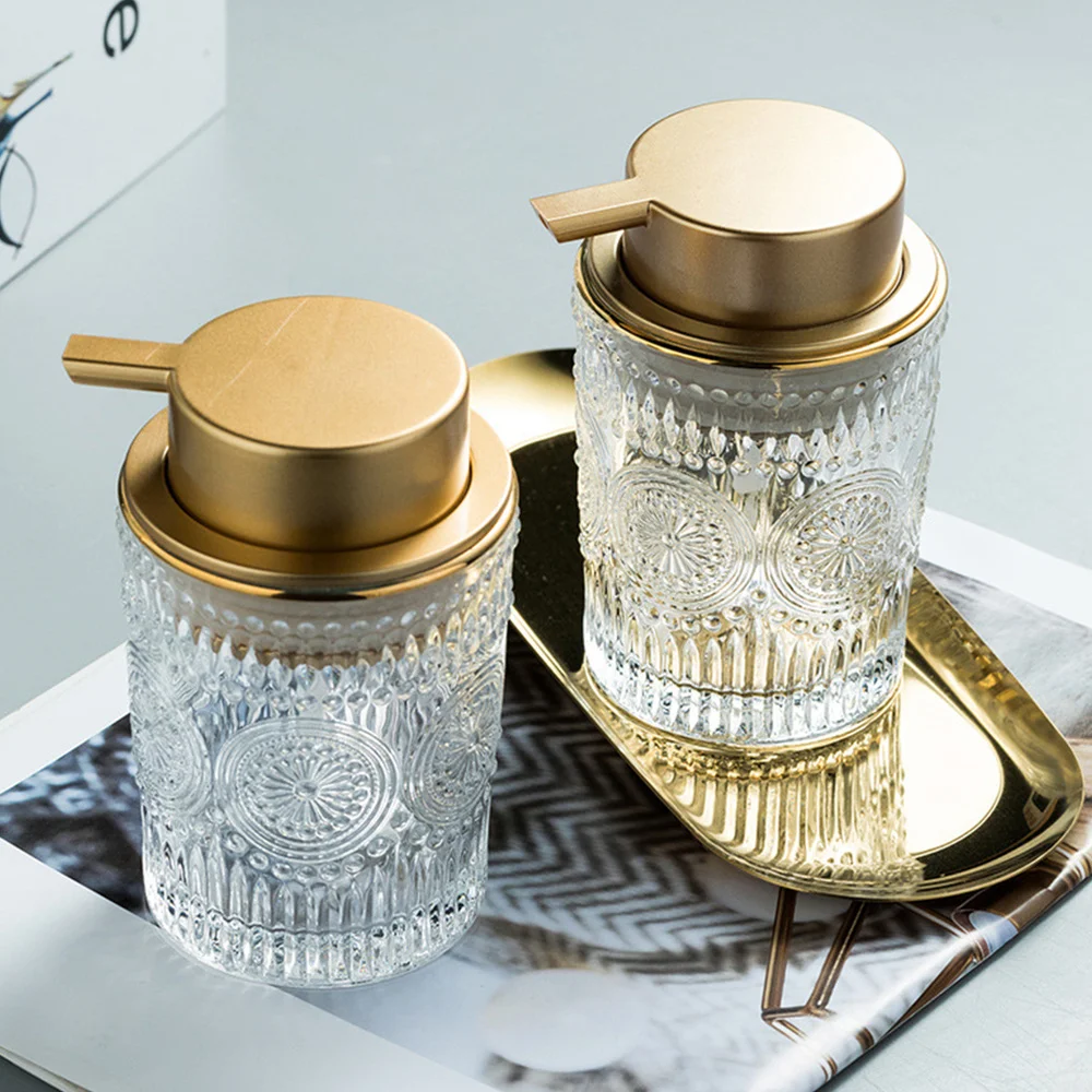 1 Set Stylish Glass Hand Soap Dispenser Multi-function Home Press Shampoo Bottle
1 Set Stylish Glass Hand Soap Dispenser Multi-function Home Press Shampoo Bottle