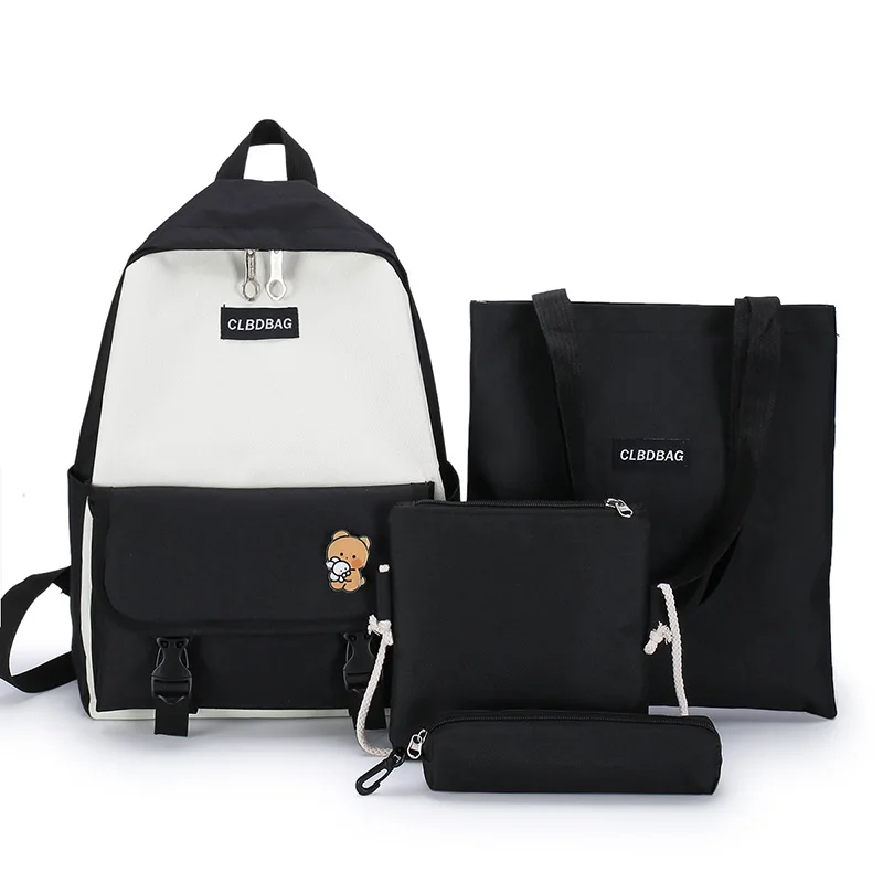 Large-capacity Student Backpack School Students Start Season Multi-functional Backpack Four-piece Shoulder Messenger Clutch Bags
Large-capacity Student Backpack School Students Start Season Multi-functional Backpack Four-piece Shoulder Messenger Clutch Bags
