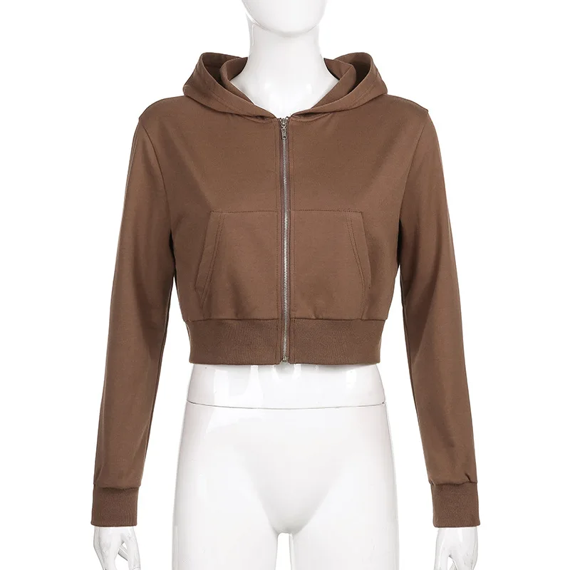 Y2K Fashion Zipper Cropped Tops Vintage E-girl Pink Long Sleeve Pink Hoodies 2000s Aesthetics Indie Sweatshirts Slim
Y2K Fashion Zipper Cropped Tops Vintage E-girl Pink Long Sleeve Pink Hoodies 2000s Aesthetics Indie Sweatshirts Slim