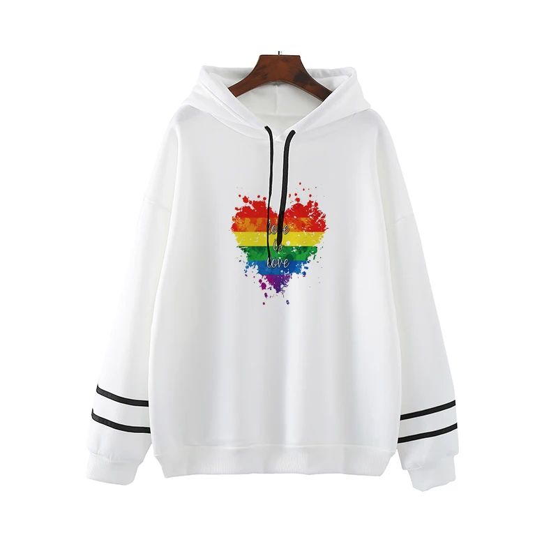 Girls' Hoodie Rainbow Heart Sweatshirt Gay Pride Rainbow Flag Lgbt Sweatshirt Autumn Casual Top Unisex Clothes
Girls' Hoodie Rainbow Heart Sweatshirt Gay Pride Rainbow Flag Lgbt Sweatshirt Autumn Casual Top Unisex Clothes