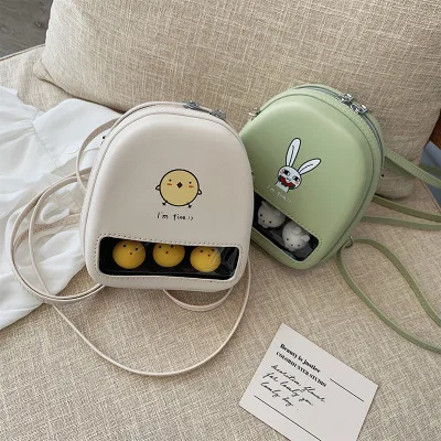 Cartoon Print Women Mini Leather School Bags Cute All-Match Fashionable and Transparent Small Fresh Backpack
Cartoon Print Women Mini Leather School Bags Cute All-Match Fashionable and Transparent Small Fresh Backpack