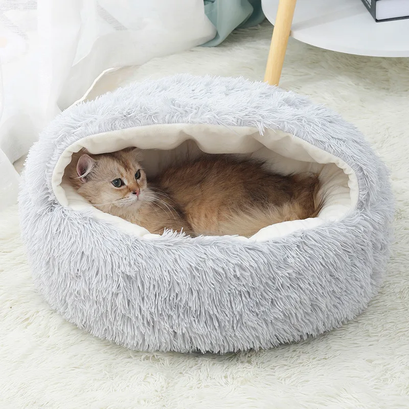 New Dog Kennel Cat Kennel Keep Warm In Winter Half Package Shell Kennel Creative Plush Pet Kennel Semi-enclosed Cat Kennel 
New Dog Kennel Cat Kennel Keep Warm In Winter Half Package Shell Kennel Creative Plush Pet Kennel Semi-enclosed Cat Kennel