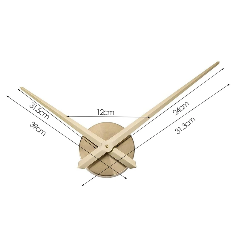 3D Clock Hands DIY Large Clock Movement Mechanism Needles Long Spade Hand Wall Home Accessories Part Replacement 15 Inch
3D Clock Hands DIY Large Clock Movement Mechanism Needles Long Spade Hand Wall Home Accessories Part Replacement 15 Inch