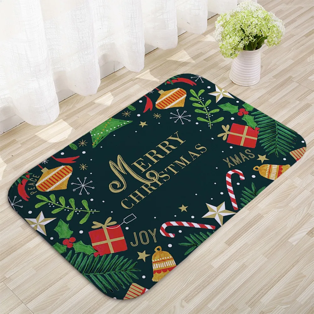 Merry Christmas Rectangle Non-Slip Door Mat Bedroom Kitchen Entrance Santa Claus Print Floor Mat Bathroom Bedroom Floor Mats
Merry Christmas Rectangle Non-Slip Door Mat Bedroom Kitchen Entrance Santa Claus Print Floor Mat Bathroom Bedroom Floor Mats