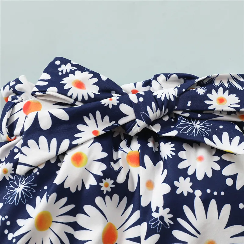 Kids Girl 0-24M Suit Set Solid Color Round Collar Short Sleeve Romper+ Floral Print Shorts+ Waistband+ Headband for Summer
Kids Girl 0-24M Suit Set Solid Color Round Collar Short Sleeve Romper+ Floral Print Shorts+ Waistband+ Headband for Summer