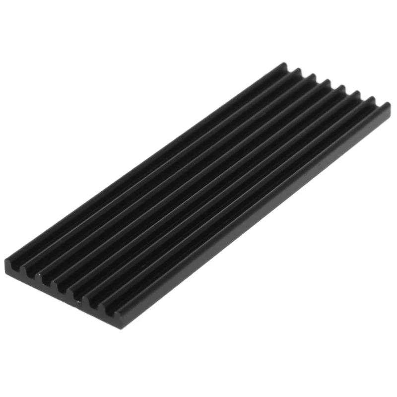 Pure Aluminum Cooling Heatsink Thermal Pad For N80 NVME M.2 NGFF 2280 PCI-E SSD T21A
Pure Aluminum Cooling Heatsink Thermal Pad For N80 NVME M.2 NGFF 2280 PCI-E SSD T21A
