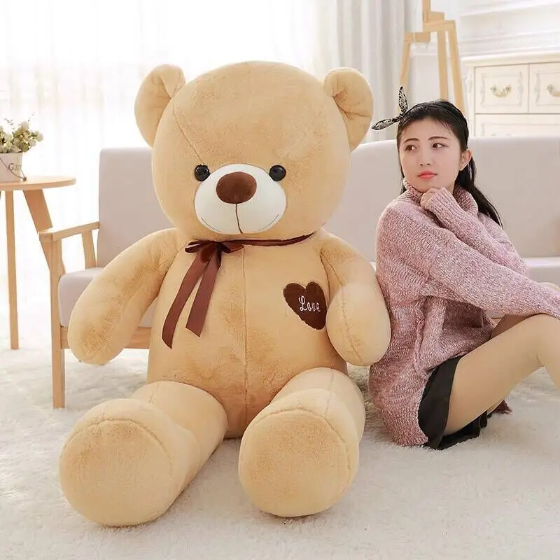 60-100CM High Quality 8 Colors Teddy Bear With Scarf Stuffed Animals Bear Plush Toys Doll Pillow Kids Lovers Birthday Baby Gift 
60-100CM High Quality 8 Colors Teddy Bear With Scarf Stuffed Animals Bear Plush Toys Doll Pillow Kids Lovers Birthday Baby Gift
