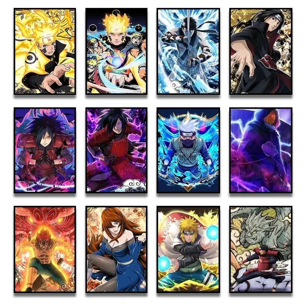 Modular Japanese Anime Pictures Classic Canvas Wall Art Paintings Prints Naruto Poster Living Room Home Decoration No Framework 
Modular Japanese Anime Pictures Classic Canvas Wall Art Paintings Prints Naruto Poster Living Room Home Decoration No Framework