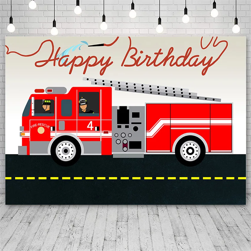 Avezano Birthday Party Background Fire truck Firefighter Hero Boy Decor Vinyl Backdrops For Photo Studio Photophone Photozone
Avezano Birthday Party Background Fire truck Firefighter Hero Boy Decor Vinyl Backdrops For Photo Studio Photophone Photozone