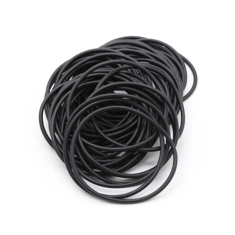 50pcs NBR O Ring Seal Gasket Thickness CS 2mm OD 8~80mm Nitrile Butadiene Rubber Spacer Oil Resistance Washer Round Shape Black
50pcs NBR O Ring Seal Gasket Thickness CS 2mm OD 8~80mm Nitrile Butadiene Rubber Spacer Oil Resistance Washer Round Shape Black