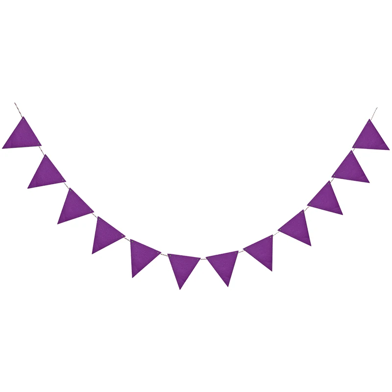 4M 12 Flags 8M 18 Flags Purple Pennants Theme Bunting Formal Banner Purple Flags Girls' Bee Top Grade Decoration Supplies
4M 12 Flags 8M 18 Flags Purple Pennants Theme Bunting Formal Banner Purple Flags Girls' Bee Top Grade Decoration Supplies