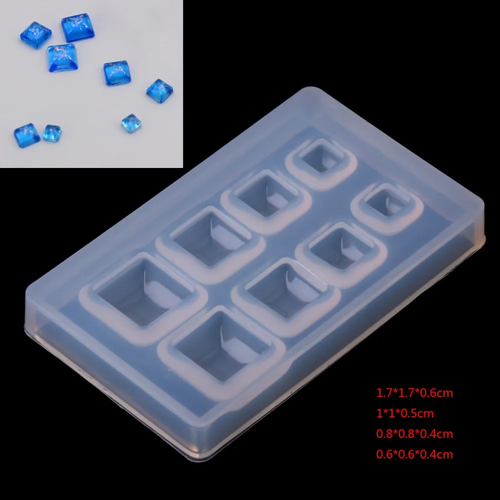 1PC Cube Silicone Mold Necklace Pendant Resin Jewelry Making Mould DIY Epoxy Resin Craft Multi-size Square Patch
1PC Cube Silicone Mold Necklace Pendant Resin Jewelry Making Mould DIY Epoxy Resin Craft Multi-size Square Patch