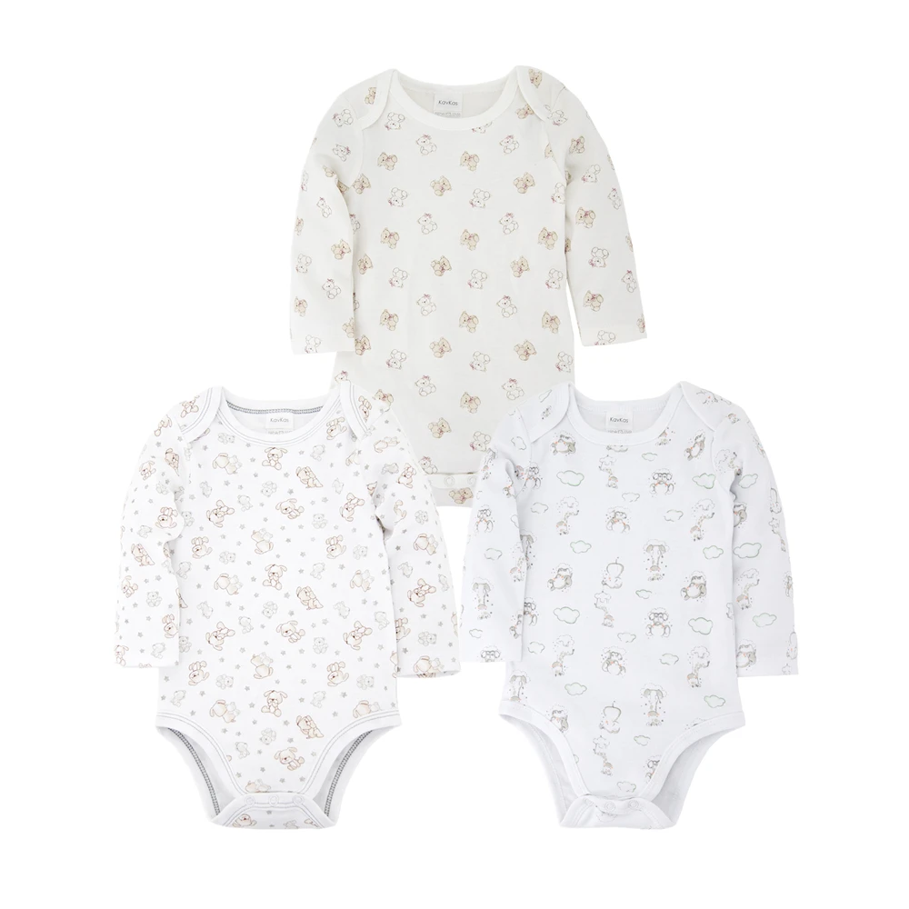 Roupas bebe de fille 100% хлопок мягкие детские пижамы для новорожденных девочек и