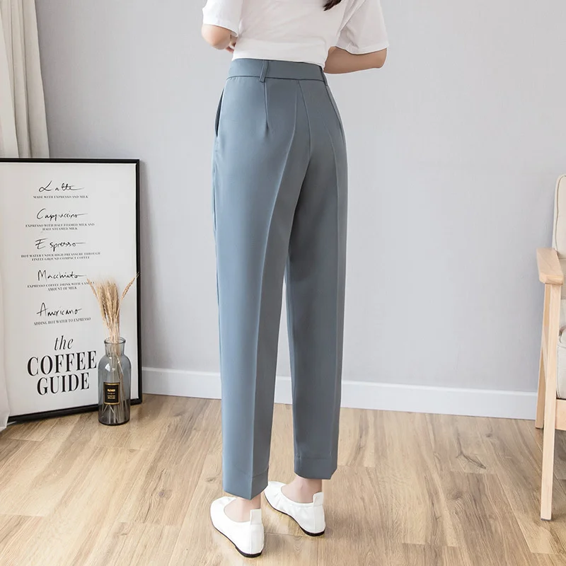 Draping Suit Pants Women - Irregular High Waist Occupation Pants Ankle-Length Cigarette Pants Formal Trousers
Draping Suit Pants Women - Irregular High Waist Occupation Pants Ankle-Length Cigarette Pants Formal Trousers