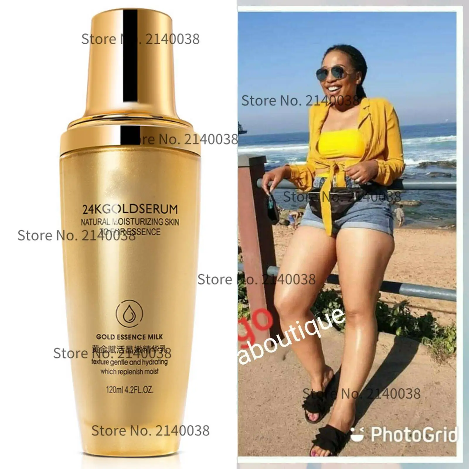 Secret Gold Whitening Serum Lotion for Face and Body Skin Lightening Dark Spots, Discoloration, Freckles Armpit Whitening Cream
Secret Gold Whitening Serum Lotion for Face and Body Skin Lightening Dark Spots, Discoloration, Freckles Armpit Whitening Cream