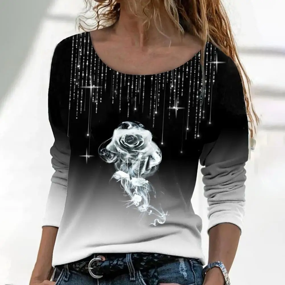 Women Blouse Trendy Ultra Soft Shiny Rhinestone Shiny Casual Blouse Streetwear Casual Blouse Autumn Blouse
Women Blouse Trendy Ultra Soft Shiny Rhinestone Shiny Casual Blouse Streetwear Casual Blouse Autumn Blouse