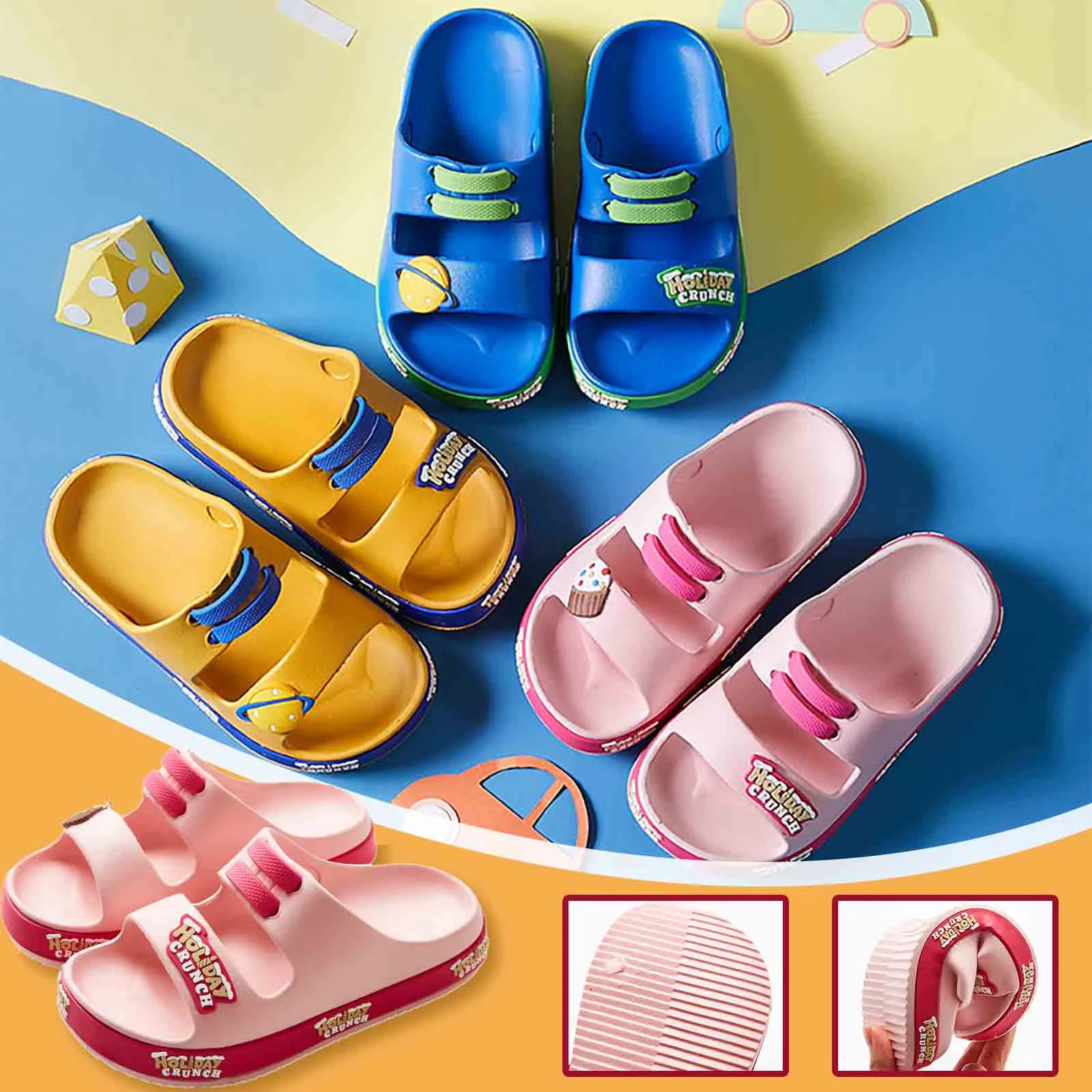Children Slippers Summer Shoes Planet Ice Cream Beach Pool Sandals Outside Home Anti-slip Slippers Kids Shoes pantuflas Тапочки
Children Slippers Summer Shoes Planet Ice Cream Beach Pool Sandals Outside Home Anti-slip Slippers Kids Shoes pantuflas Тапочки
