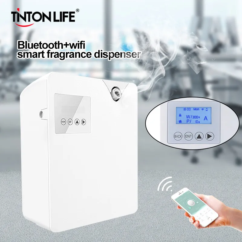 300ml Smart Aroma Diffuser Machine Wall Mounted Air Lonizer Essential Oil Diffuser Air Purifier With WIFI Control For Home hotel
300ml Smart Aroma Diffuser Machine Wall Mounted Air Lonizer Essential Oil Diffuser Air Purifier With WIFI Control For Home hotel
