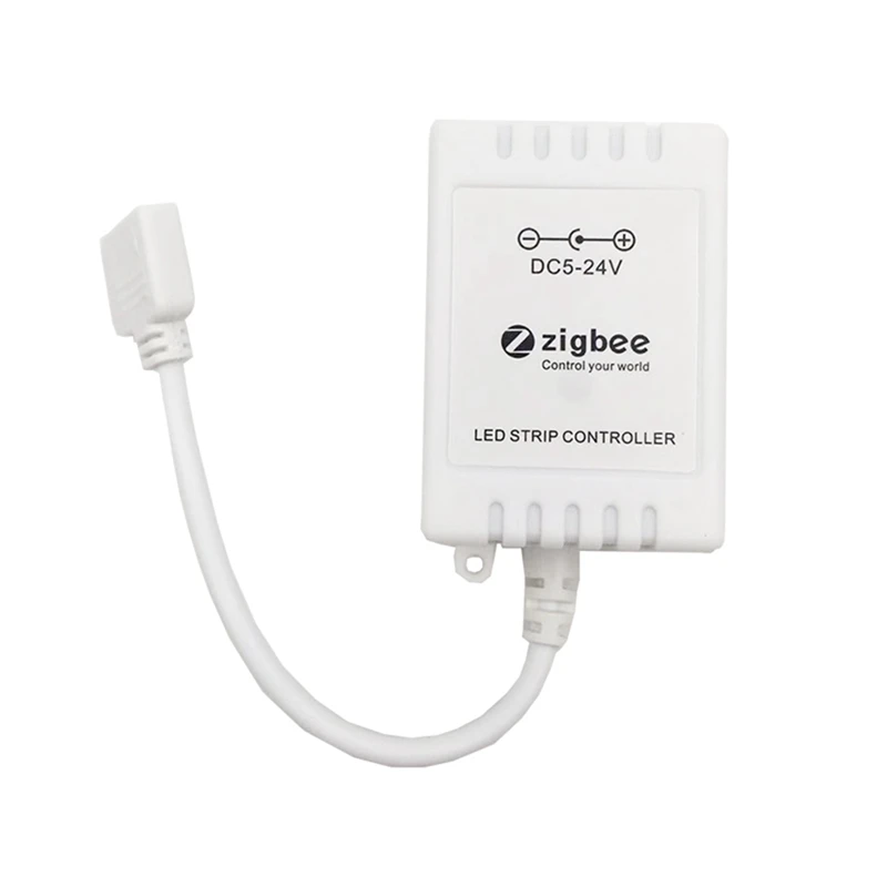 Умный светодиодный контроллер Tuya Zigbee для световой ленты, совместим с светильник HA Zigbee2MQTT Tasmota Alexa Home, 5-24 В
Умный светодиодный контроллер Tuya Zigbee для световой ленты, совместим с светильник HA Zigbee2MQTT Tasmota Alexa Home, 5-24 В