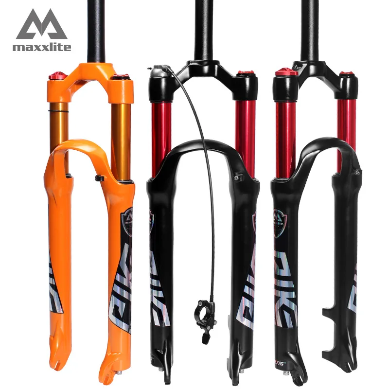 MTB Air Suspension Bicycle Fork 27.5/29 bike magnesium-alloy bikes parts Remote/Manual Lockout QR Damping Rebound Adjustment
MTB Air Suspension Bicycle Fork 27.5/29 bike magnesium-alloy bikes parts Remote/Manual Lockout QR Damping Rebound Adjustment