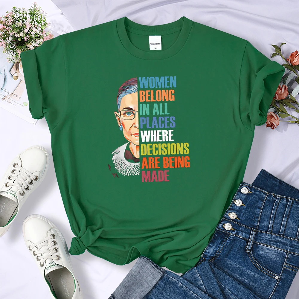 WoWomen Belong In All Places Print Woman T-shirt Japanese Summer Loose T Shirt Loose Anime Tshirt Hip Hop Plus T Shirts Woman
WoWomen Belong In All Places Print Woman T-shirt Japanese Summer Loose T Shirt Loose Anime Tshirt Hip Hop Plus T Shirts Woman