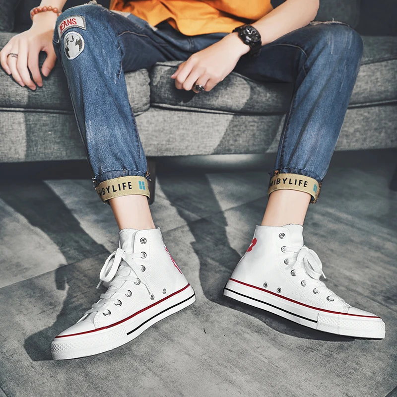 Zapatos De Lona High Top Canvas Shoes Men Black Casual Fashion Zapatos Informales De Hombre Man Sneakers Men's Espadrilles
Zapatos De Lona High Top Canvas Shoes Men Black Casual Fashion Zapatos Informales De Hombre Man Sneakers Men's Espadrilles