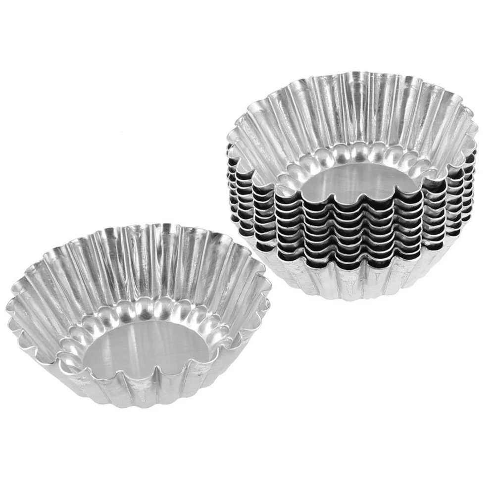 ANGRLY Stainless Steel Silver Tone Aluminum Egg Tart Mold Mould Makers Cake Baking Mold Silicone Mold Tarte Makeup Candy Box
ANGRLY Stainless Steel Silver Tone Aluminum Egg Tart Mold Mould Makers Cake Baking Mold Silicone Mold Tarte Makeup Candy Box