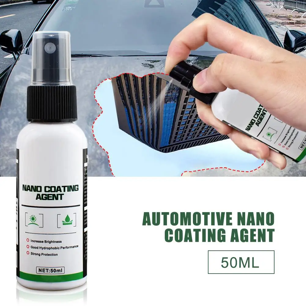 50ML Automotive Nano Coating Agent Paint Protective Rainproof Ceramic Polishing Spray Car Maintain Care Beauty Solution
50ML Automotive Nano Coating Agent Paint Protective Rainproof Ceramic Polishing Spray Car Maintain Care Beauty Solution