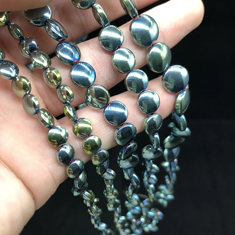Natural Stone Beads 2k Green Hematite Flat Round COIN Spacer Loose Bead For Jewelry Making DIY Bracelet Accessories 15" 6/8/10mm
Natural Stone Beads 2k Green Hematite Flat Round COIN Spacer Loose Bead For Jewelry Making DIY Bracelet Accessories 15" 6/8/10mm