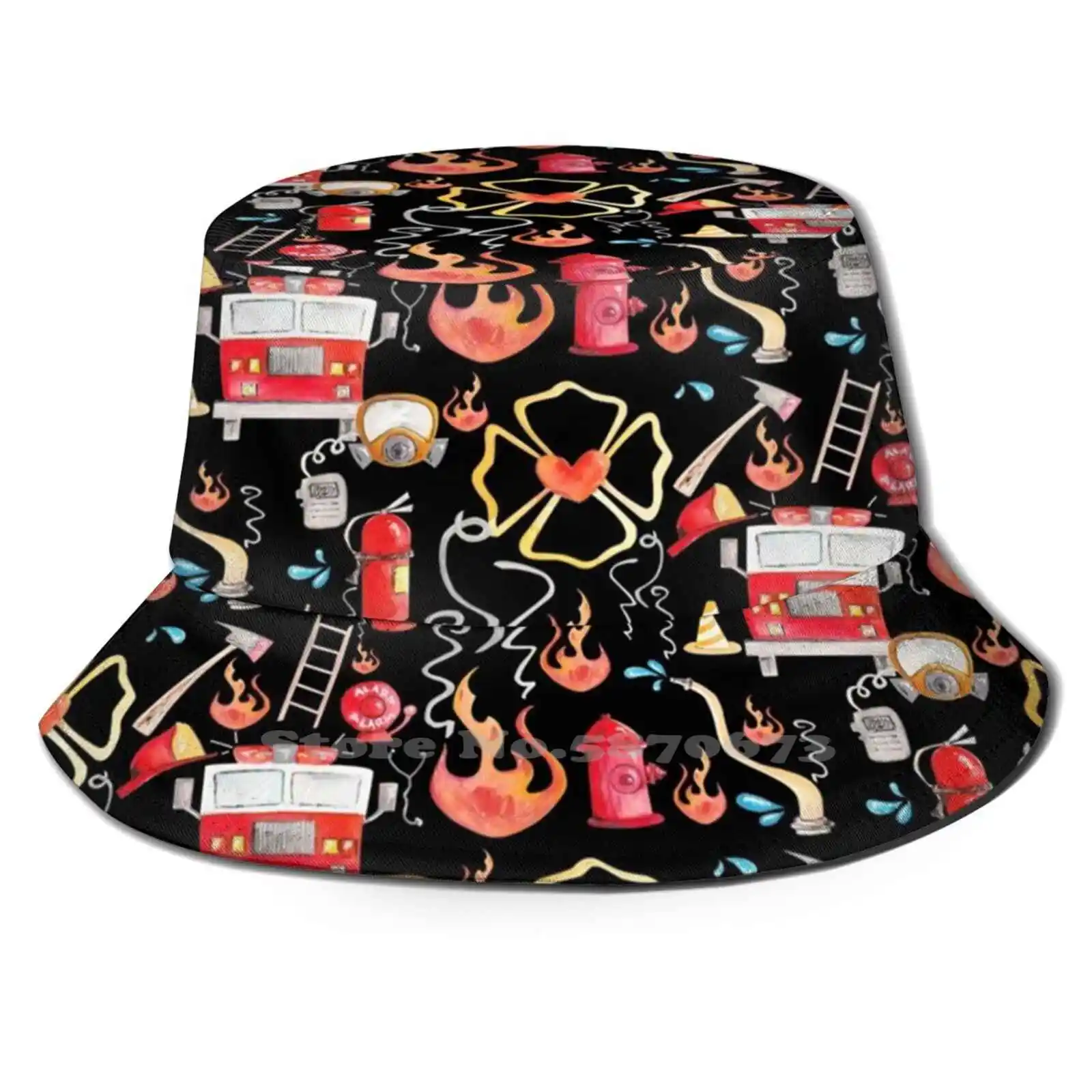 Love A Firefighter Pattern Unisex Summer Outdoor Sunscreen Hat Cap Love Hot Fire Firefighter Fire Truck Water Nt Extinguisher
Love A Firefighter Pattern Unisex Summer Outdoor Sunscreen Hat Cap Love Hot Fire Firefighter Fire Truck Water Nt Extinguisher