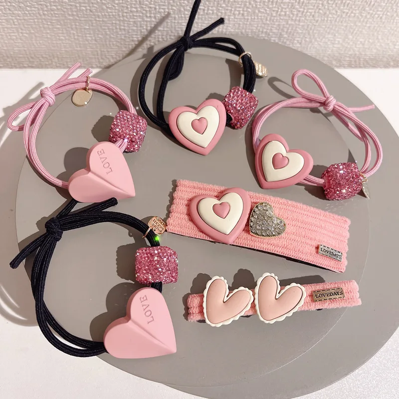 Pink Hair Tie Clip for Women Girl Bowknot Flower Elastic Bands Rubber Korean Cute Accessories Handmade Wholesale
Pink Hair Tie Clip for Women Girl Bowknot Flower Elastic Bands Rubber Korean Cute Accessories Handmade Wholesale