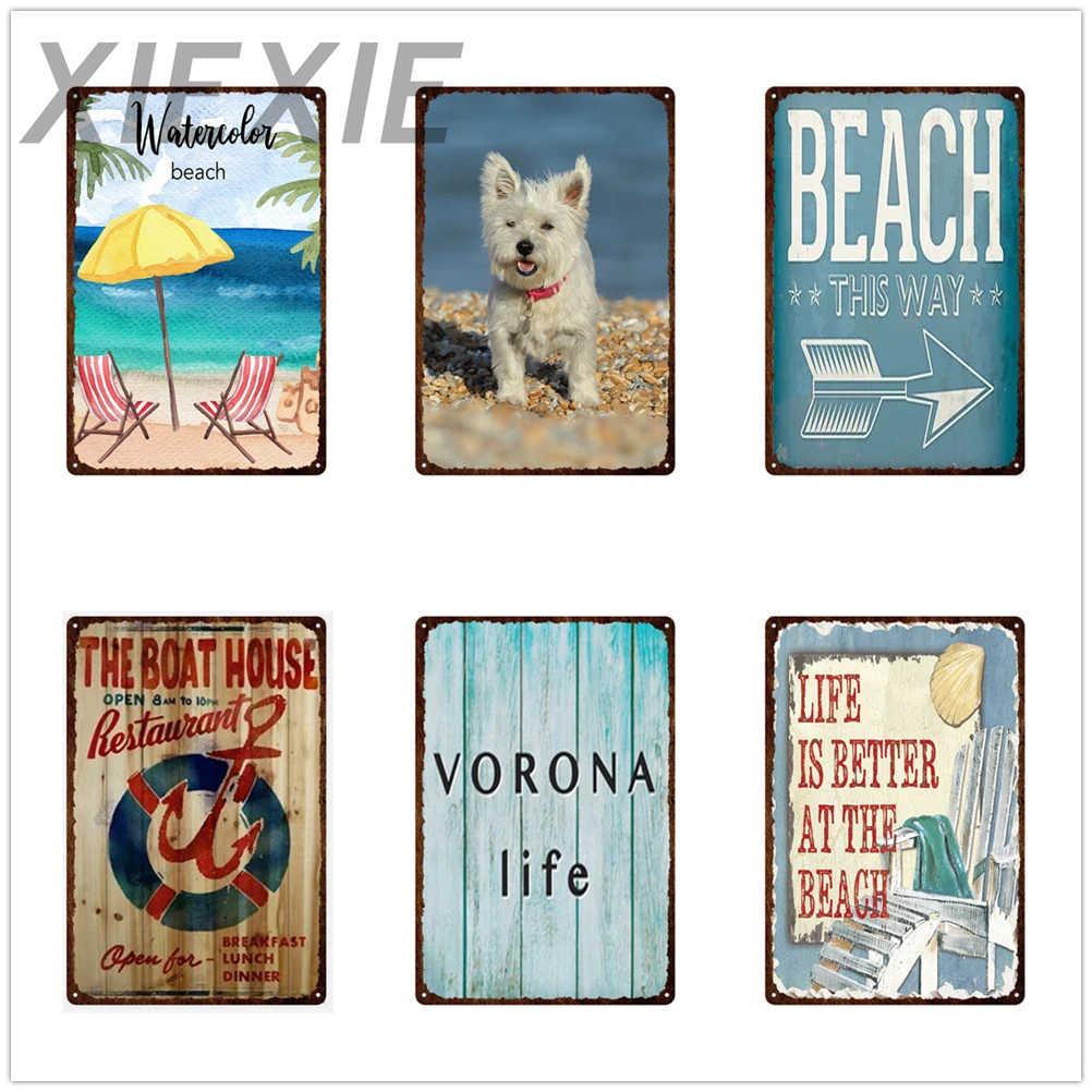 Beach Retro Stickers Posters Better Life Metal Tin Signs Plaque Metal Vintage Wall Home Art Retro House Club Decor
Beach Retro Stickers Posters Better Life Metal Tin Signs Plaque Metal Vintage Wall Home Art Retro House Club Decor