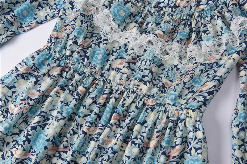 Runway Boho Maxi Dress 2021 Spring Stand Collar Ruffles Lace Patchwork Long Sleeve Tunic Floral Printed Women Long Dress
Runway Boho Maxi Dress 2021 Spring Stand Collar Ruffles Lace Patchwork Long Sleeve Tunic Floral Printed Women Long Dress