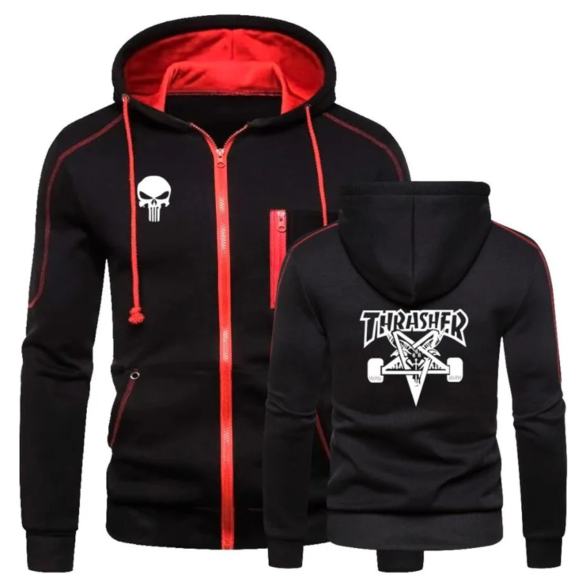 Men's zipper cardigan jacket casual hoodie youth hoodie alien skull print fashion street sports fall winter men's clothing
Men's zipper cardigan jacket casual hoodie youth hoodie alien skull print fashion street sports fall winter men's clothing