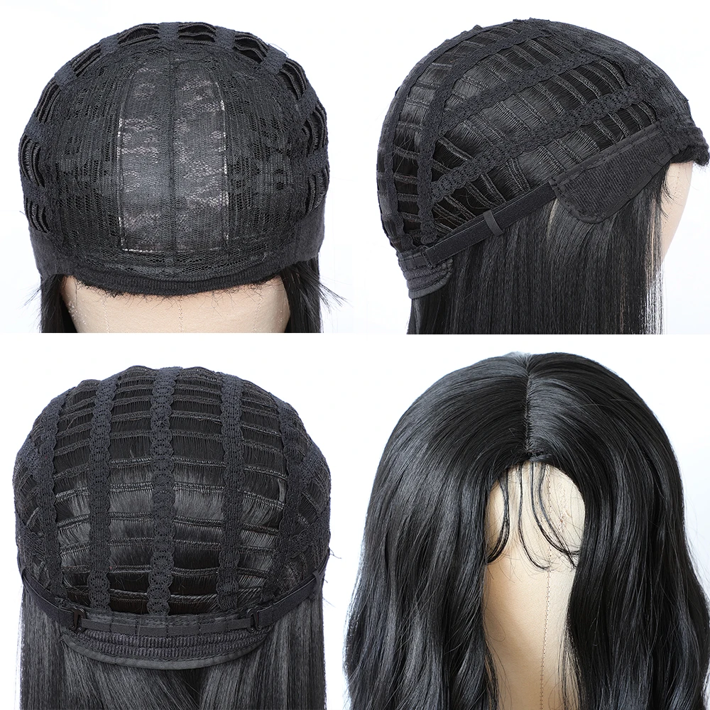 QD-Tizer Black Color Synthetic None Lace Wig Short Bob Heat Resistant Synthetic Replacement Hair Wigs
QD-Tizer Black Color Synthetic None Lace Wig Short Bob Heat Resistant Synthetic Replacement Hair Wigs